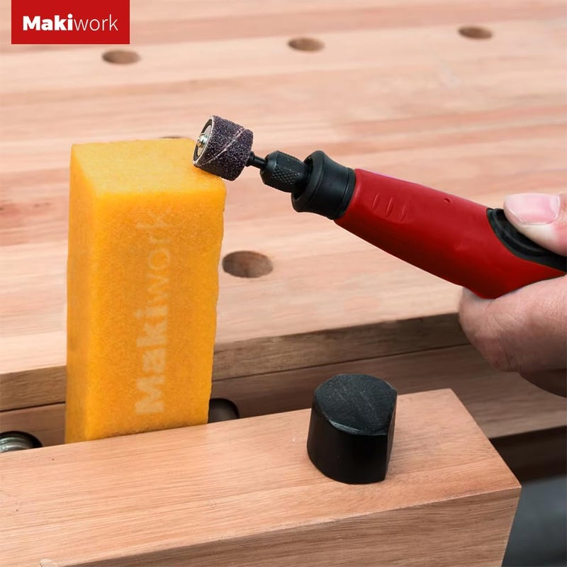 makiwork 8" x 1-1/2" x 1-1/2" Abrasive Cleaning Eraser Stick for Sanding Belts Sanding Discs Paper Skateboards - Natural Rubber Eraser Stick - Image 5